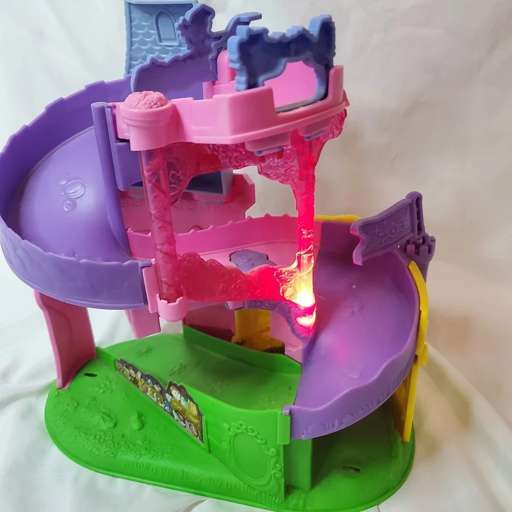 Fisher-Price Little People Disney‎ Princess Castle Twist & Light Wheelies Tower